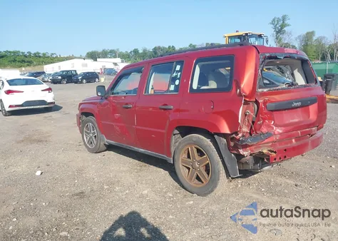 2009 Jeep Patriot Sport from USA, damaged, VIN 1J4FF28B89D193539